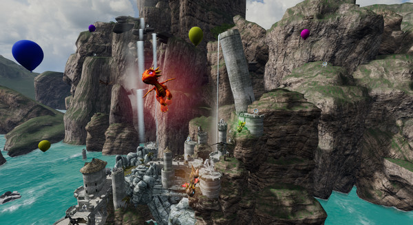 Скриншот из DragonRide VR