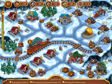Скриншот из Golden Rails: Tales of the Wild West
