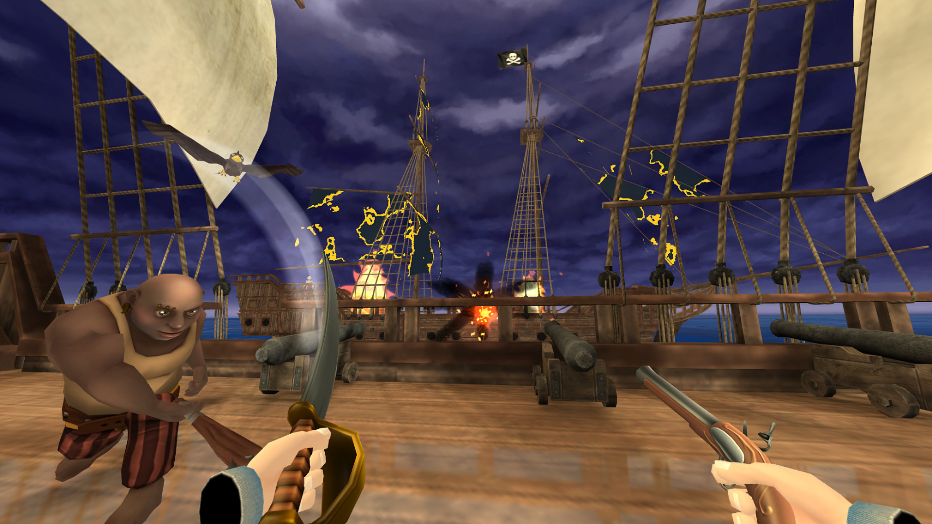 Oculus Quest 游戏《甲板上的海盗》Pirates on Deck VR