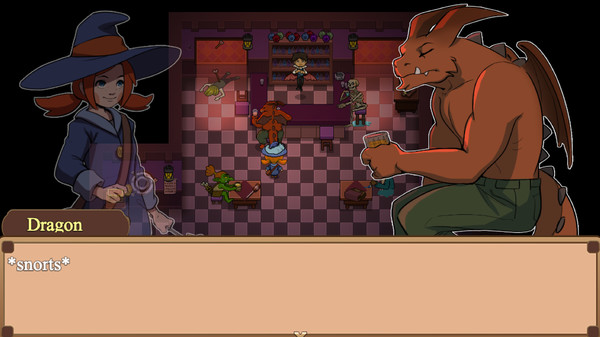 Скриншот из The Button Witch