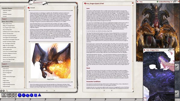 Скриншот из Fantasy Grounds - Legendary Dragons (5E)