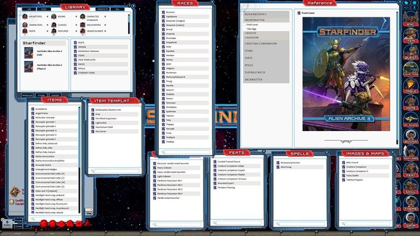 Скриншот из Fantasy Grounds - Starfinder RPG - Alien Archive 3 (SFRPG)
