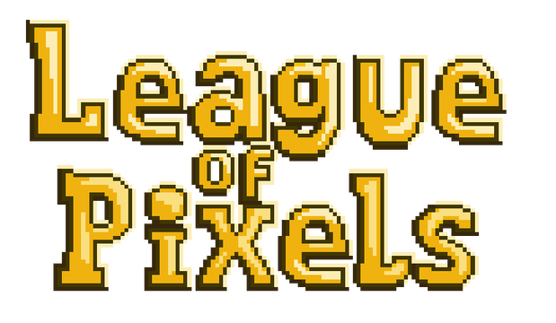 League of Pixels - 2D MOBA Logo