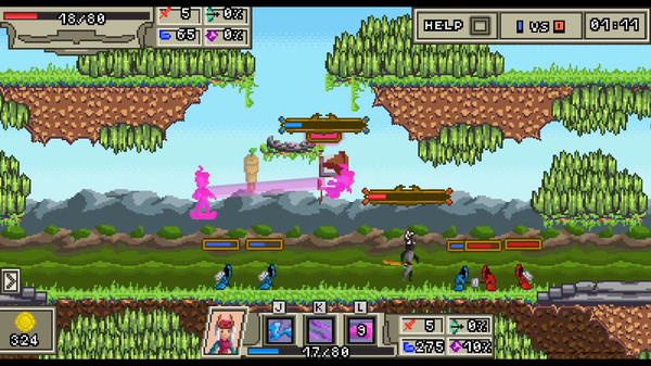 Скриншот из League of Pixels