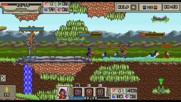 Скриншот из League of Pixels