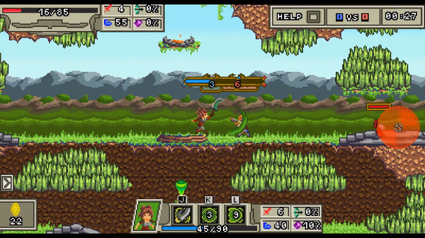 Скриншот из League of Pixels