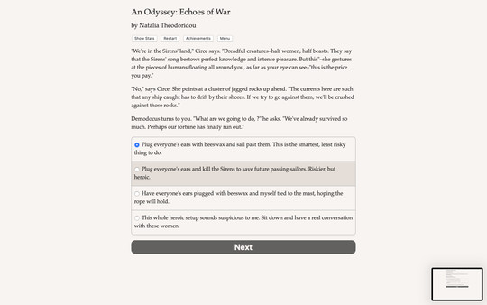 Скриншот из An Odyssey: Echoes of War