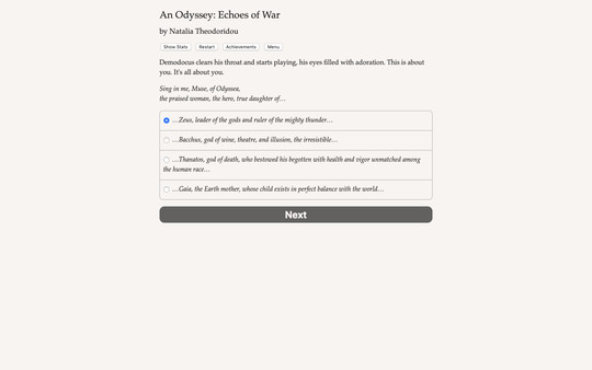 Скриншот из An Odyssey: Echoes of War