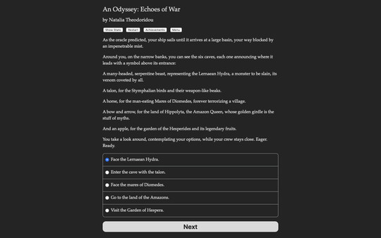 Скриншот из An Odyssey: Echoes of War