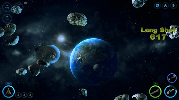 Скриншот из Galactic Asteroids Patrol