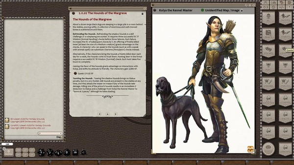 Скриншот из Fantasy Grounds - Courts of the Shadow Fey (5E)