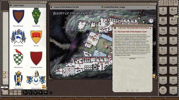 Скриншот из Fantasy Grounds - Courts of the Shadow Fey (5E)