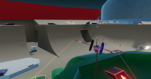 Скриншот из Hyperwheel Overdrive