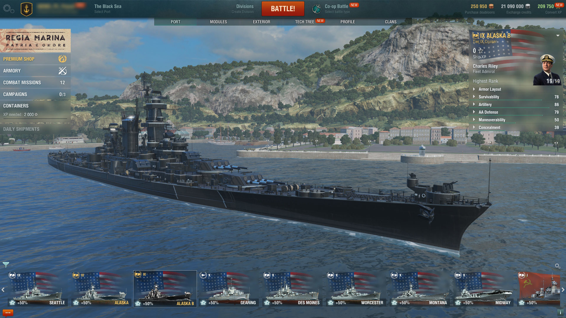 World Of Warships - Black Alaska Pack - Keymailer