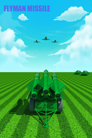 FlyManMissile poster image on Steam Backlog