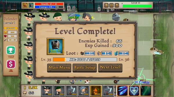 Скриншот из Mystic Hammer