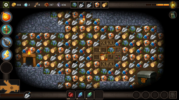 SpelunKing: The Mine Match game for Linux 1