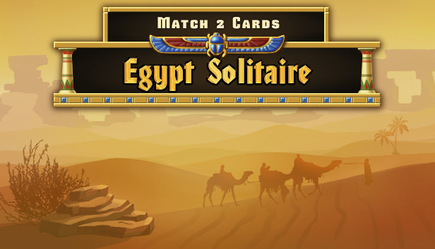 Egypt Solitaire. Match 2 Cards