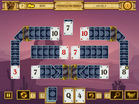 Скриншот из Egypt Solitaire. Match 2 Cards