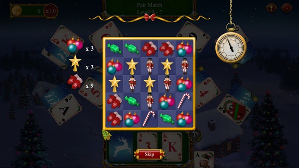 Скриншот из Santa's Christmas Solitaire 2