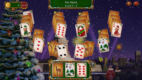 Скриншот из Santa's Christmas Solitaire 2