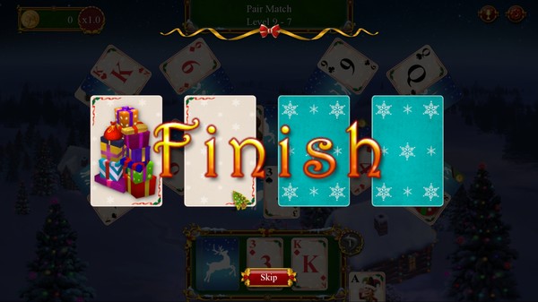 Скриншот из Santa's Christmas Solitaire 2