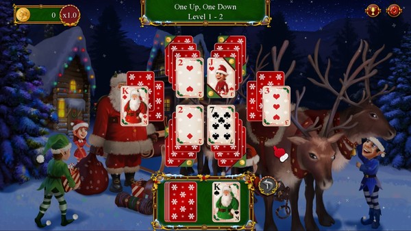 Скриншот из Santa's Christmas Solitaire 2