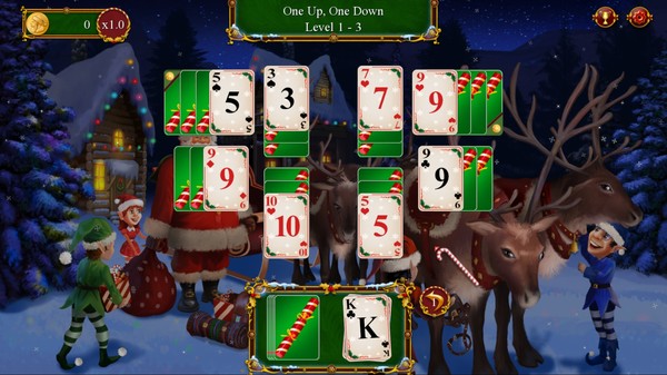Скриншот из Santa's Christmas Solitaire 2
