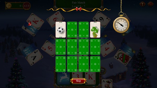 Скриншот из Santa's Christmas Solitaire 2