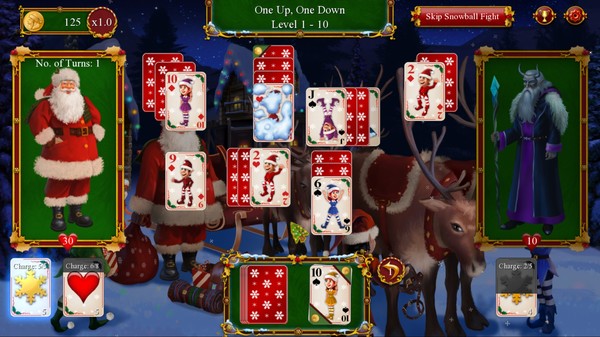 Скриншот из Santa's Christmas Solitaire 2