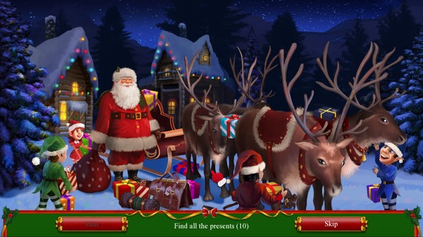 Скриншот из Santa's Christmas Solitaire 2