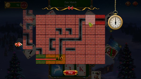 Скриншот из Santa's Christmas Solitaire 2