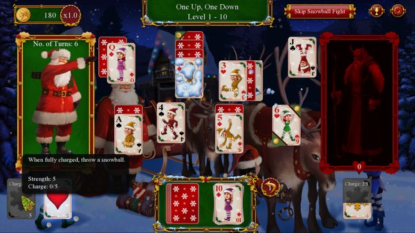 Скриншот из Santa's Christmas Solitaire 2
