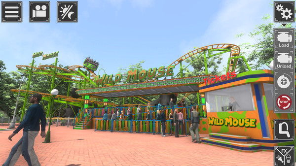 Скриншот из Theme Park Simulator