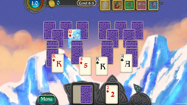 Скриншот из Nordic Storm Solitaire