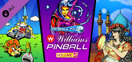 Pinball FX3 - Williams™ Pinball: Volume 5 cover art