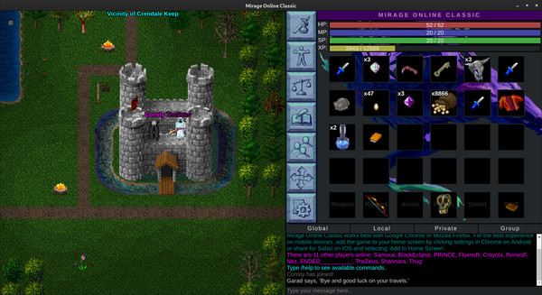 Mirage Online Classic game for windows Pc 1