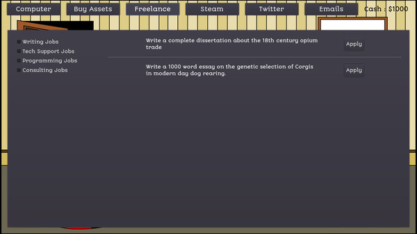 Asset Flip Tycoon Simulator game for Linux 1