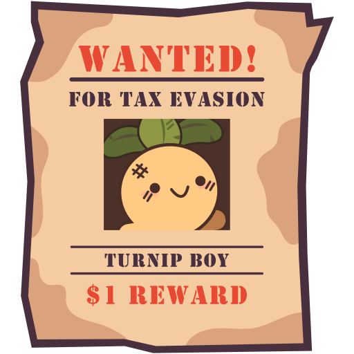 turnip boy commits tax evasion turnip boy