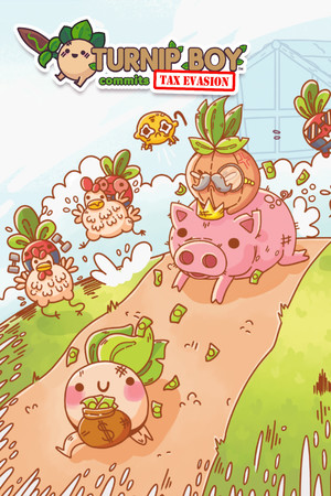 Turnip Boy Commits Tax Evasion poster image on Steam Backlog