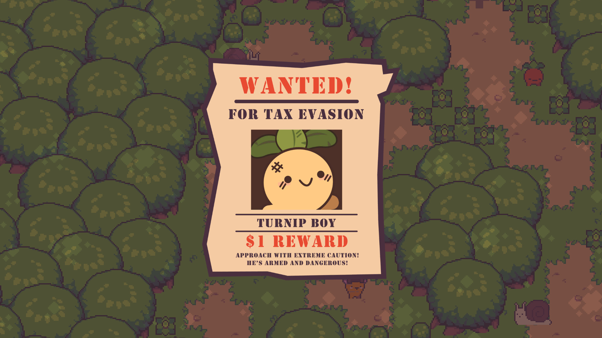 turnip boy commits tax evasion logo