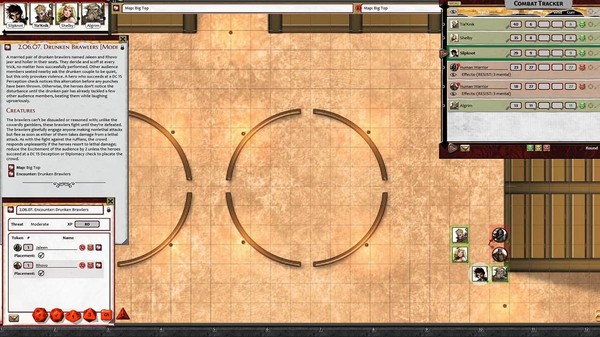 Скриншот из Fantasy Grounds - Pathfinder 2 RPG - Extinction Curse AP 1: The Show Must Go On (PFRPG2)