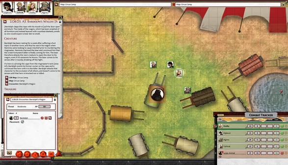 Скриншот из Fantasy Grounds - Pathfinder 2 RPG - Extinction Curse AP 1: The Show Must Go On (PFRPG2)