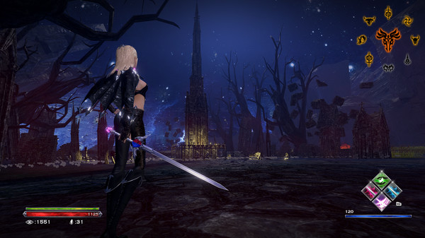 逆光 Sunwards game for Linux 1