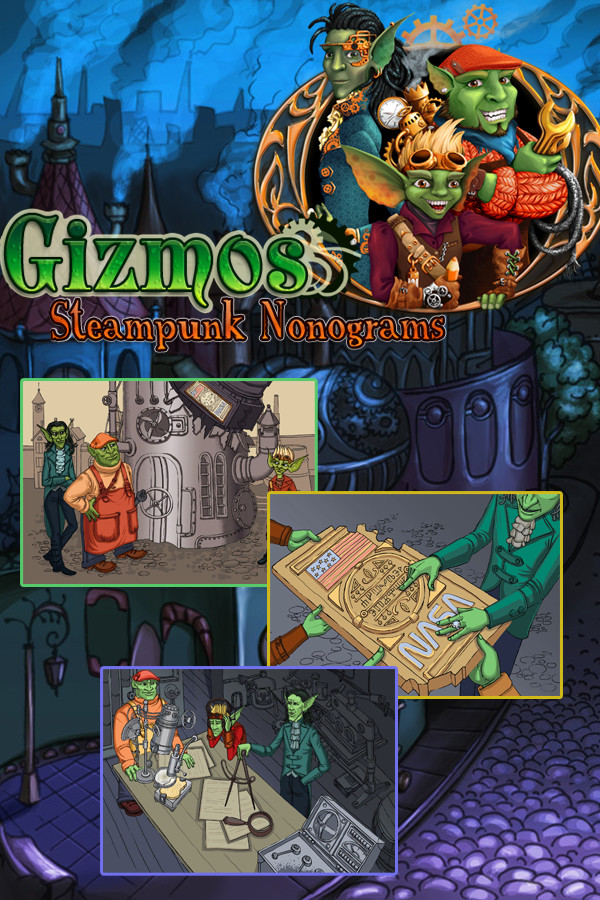 Gizmos: Steampunk Nonograms for steam