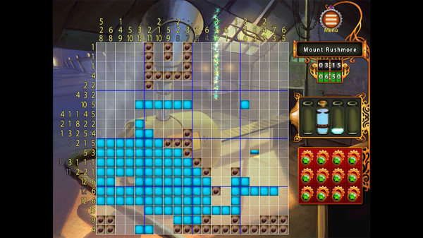 Скриншот из Gizmos: Steampunk Nonograms
