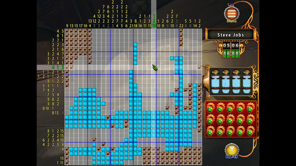 Скриншот из Gizmos: Steampunk Nonograms