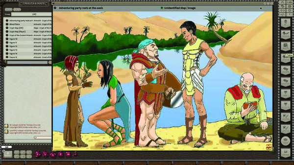 Скриншот из Fantasy Grounds - Crypt of the Science-Wizard (5E)