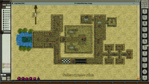 Скриншот из Fantasy Grounds - Crypt of the Science-Wizard (5E)