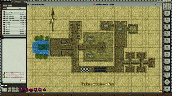 Скриншот из Fantasy Grounds - Crypt of the Science-Wizard (5E)